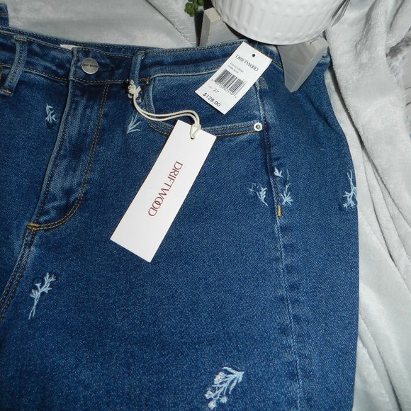 NWT! DRIFTWOOD Wyatt Straight Leg Crop Jeans! - Picture 6 of 16